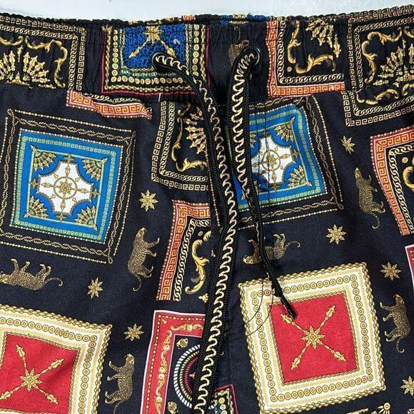 Men’s Surf Society Emblem Print Swim Trunks board shorts Size large - Picture 2 of 6